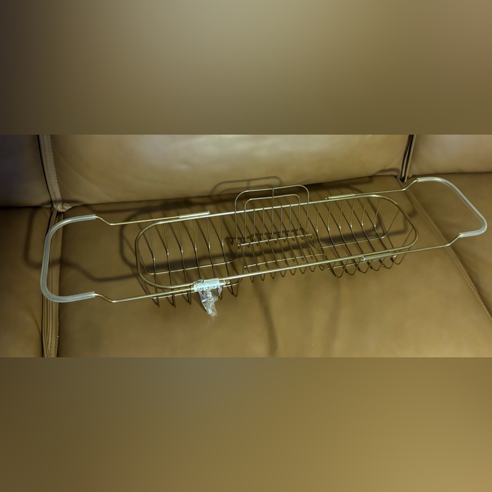 Gold Bathtub  Caddy tray